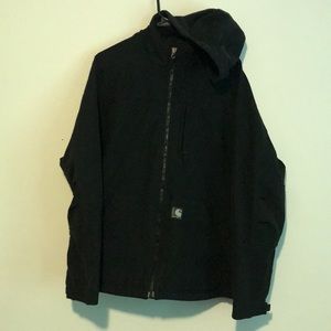 Carhartt men’s soft shell, fleece lined.